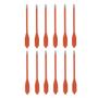 Imagem de Kit Com 12 Flechas MKAL Plasticas Laranja 6.5 Para Bestas 50 e 80 - Man Kung