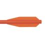 Imagem de Kit Com 12 Flechas MKAL Plasticas Laranja 6.5 Para Bestas 50 e 80 - Man Kung