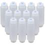 Imagem de Kit com 12 Garrafas Recarregáveis FIFO Squeeze - 16 oz - Ponta Azul