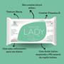 Imagem de Kit com 12 Lenço Íntimos Clean Side Com 20 Lenços  Lady