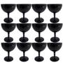 Imagem de Kit Com 12 Taça Para Sobremesa Liv 390ml Preta