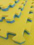 Imagem de Kit com 12 Tatames Dupla Face Azul com Amarelo 50x50x2cm