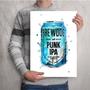 Imagem de Kit Com 12Und Cerveja Brewdog Punk Ipa 5,4% Lata 330Ml