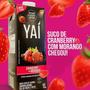 Imagem de Kit Com 12Und Suco De Cranberry Com Morango Yai 1 Litro