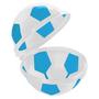 Imagem de Kit com 14 Potes Lembranças Aniversário Bola de Futebol Azul