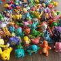 Imagem de Kit Com 144 Bonecos Miniaturas Pokémon Sortidas 3cm + 3 Pokemons e 3 Pokebolas 5cm