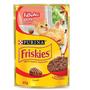 Imagem de Kit com 15 - Alimento úmido Friskies Sachê Carne ao para Gatos Filhotes - Nestlé Purina (85g cada)