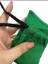 Imagem de Kit Com 15 Cânolas Odontológicas De Tecido Brim Leve 100% Algodão Especial verde Bandeira