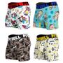 Imagem de Kit Com 15 Cuecas INFANTIL Kids Masculina Boxer Pitbull Atacado