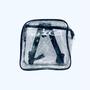 Imagem de KIT COM 15 MINI mochila AZUL MARINHO  infantil transparente