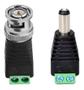 Imagem de Kit Com 16 Bnc Macho C/borne + 8 P4  Macho C/ Borne