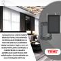Imagem de Kit Com 16 Placas 4 X 2 Cega Preto Com Suporte Suporte - FAME