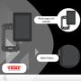 Imagem de Kit Com 16 Placas 4 X 2 Cega Preto Com Suporte Suporte - FAME