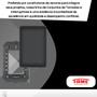 Imagem de Kit Com 16 Placas 4 X 2 Cega Preto Com Suporte Suporte - FAME