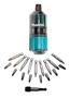 Imagem de Kit com 18 Bits 1/4" Makita B-28896 Fenda e Philips para Parafusadeira
