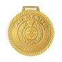 Imagem de Kit com 18 Medalhas Rema Honra Ao Mérito 60mm com Fita Ouro 4460