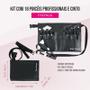 Imagem de Kit com 18 Pincéis Profissionais com Cinto Jacki Design