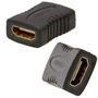 Imagem de Kit com 2 Adaptadores Hdmi Femea X Femea Emenda Extensor Conector Cabo Mb