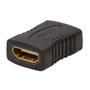 Imagem de Kit com 2 Adaptadores Hdmi Femea X Femea Emenda Extensor Conector Cabo Mb