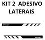 Imagem de Kit Com 2  Adesivo Faixas Lateral Compatível Com Fiat Strad