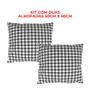 Imagem de Kit com 2 Almofadas com Enchimento 50 cm x 50 cm - Pied de Poule