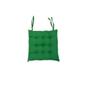 Imagem de Kit Com 2 Assentos Para Cadeira Almofadas Futon Verde 40X40