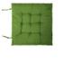 Imagem de Kit Com 2 Assentos Para Cadeira Almofadas Futon Verde 40X40
