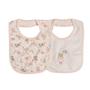 Imagem de Kit Com 2 Babadores Bebê Aurora Rosa - Hug