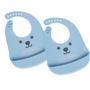 Imagem de Kit com 2 Babadores Infantil Cata Migalhas Silicone Gumy com Ajuste Buba