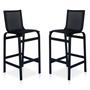 Imagem de Kit Com 2 Banquetas Altas em Tela Sling Linha Leve - Preto