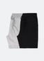 Imagem de Kit Com 2 Bermudas Básicas Masculinas Em Moletom