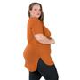 Imagem de Kit com 2 blusas plus size tampa bumbum moda fintness