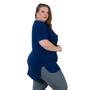 Imagem de Kit com 2 blusas plus size tampa bumbum moda fintness