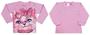 Imagem de Kit Com 2 BLUSINHAS M. LONGA ESTAMPADA E BÁSICA BEBÊ P AO G