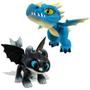Imagem de Kit com 2 Bonecos Articulados Dusk e Tempestade como Treinar seu Dragão Original