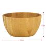 Imagem de Kit Com 2 Bowls De Bambu Verona 6,5X3,4Cm Lyor