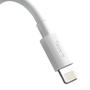 Imagem de Kit com 2 Cabos Lightning Simple Wisdom 2.4a 1.5 Metro compatível com iPhne