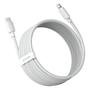 Imagem de Kit com 2 Cabos Lightnng para USB C Baseus Simple Wisdom 20W 2PCS/Set1.5m Branco power delivery