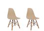 Imagem de Kit Com 2 Cadeira Para Escrivaninha Escritorio Eiffel Charles Eames 181119 - Estilo e Funcionalidade para Seu Espaço  AJLstore