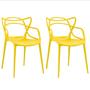 Imagem de Kit com 2 Cadeiras Aviv Estrutura em Polipropileno Fratini
