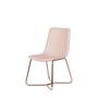 Imagem de Kit com 2 Cadeiras Scott - PU Blush c/ Cobre
