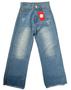 Imagem de kit com 2 calças jeans infantil feminina juvenil meninas com lycra tam 10 12 14 e 16 anos