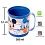 Imagem de Kit com 2 Canecas Divertidas Mickey e Minnie Rosa Infantil para Suco Chá Leite