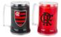 Imagem de Kit Com 2 Canecas Gel Isolante Térmico 400ml Flamengo Mengão