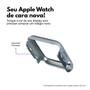 Imagem de Kit com 2 Capa com Película de Vidro Nerdcase Compatível com Apple Watch 42mm, Prata