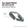Imagem de Kit com 2 Capa com Película de Vidro Nerdcase Compatível com Apple Watch 44mm, Prata