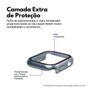 Imagem de Kit com 2 Capa com Película de Vidro Nerdcase Compatível com Apple Watch 44mm, Prata
