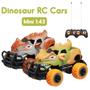 Imagem de Kit com 2 Carrinho De Controle Remoto  Dinossauro