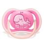 Imagem de Kit com 2 Chupeta Ultra Air Dupla Tam.2 Baleia/estrela 6-18m Philips Avent bebê menina 