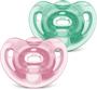 Imagem de Kit com 2 Chupetas NUK 100% Silicone S2 Sensitive Soft 6 a 18 Meses